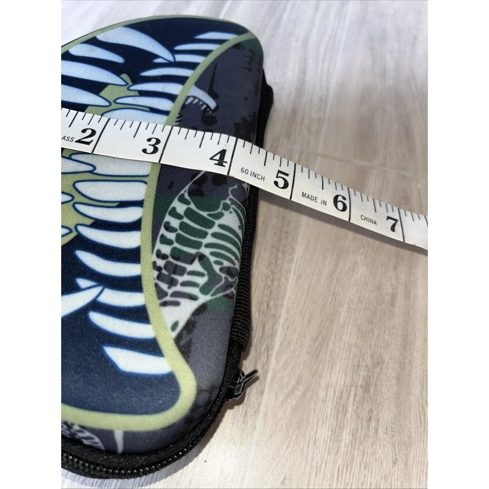 Dinosaur Themed Hard Shell Zipper‎ Case -pencil-glasses